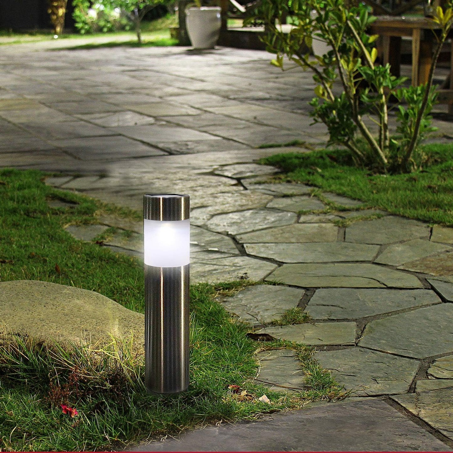 SUNWIND Solar Bollard Lights Outdoor (6 Pack): image 5