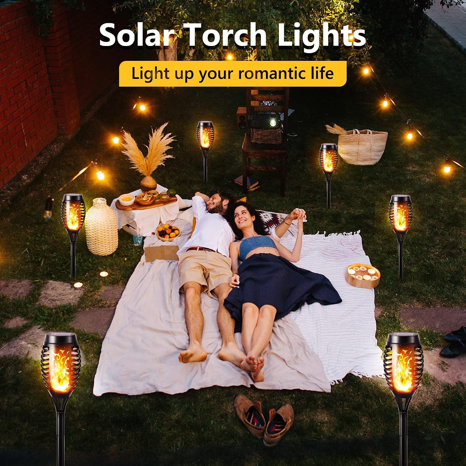 Toodour Solar Flame Torch Lights 12 Pack: image 8